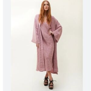 Smash & Tess X Ashley Simpson Disco Duster Rose Pink Size Xsmall/ Small